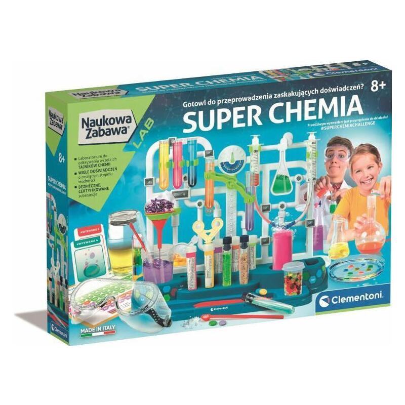 Clementoni Naukowa Zabawa Super Chemia 50805