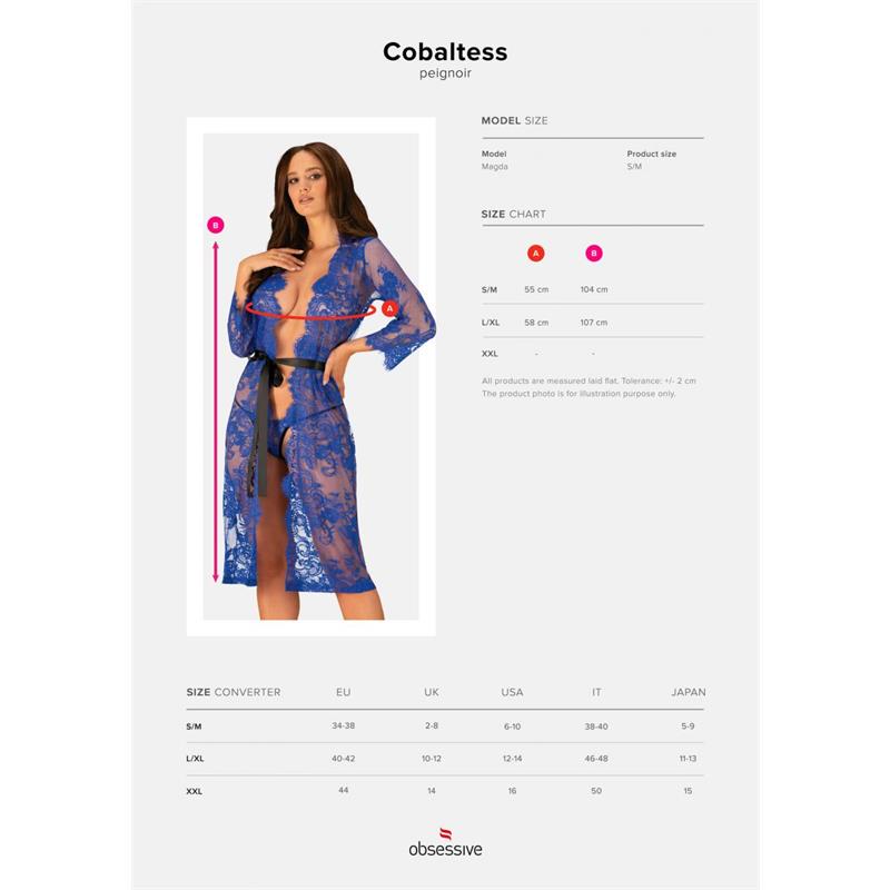 Cobaltess Peignoir S/M Obsessive