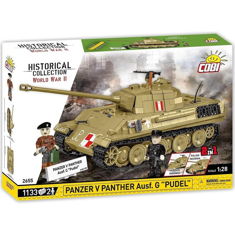 Klocki Panzer V Panther G Pudel 1133 Klocków