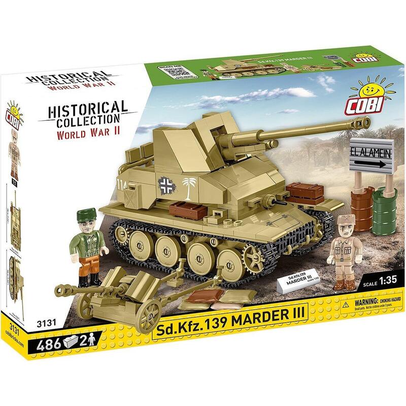 Klocki Sd.Kfz. Marder Iii 486 Klocków