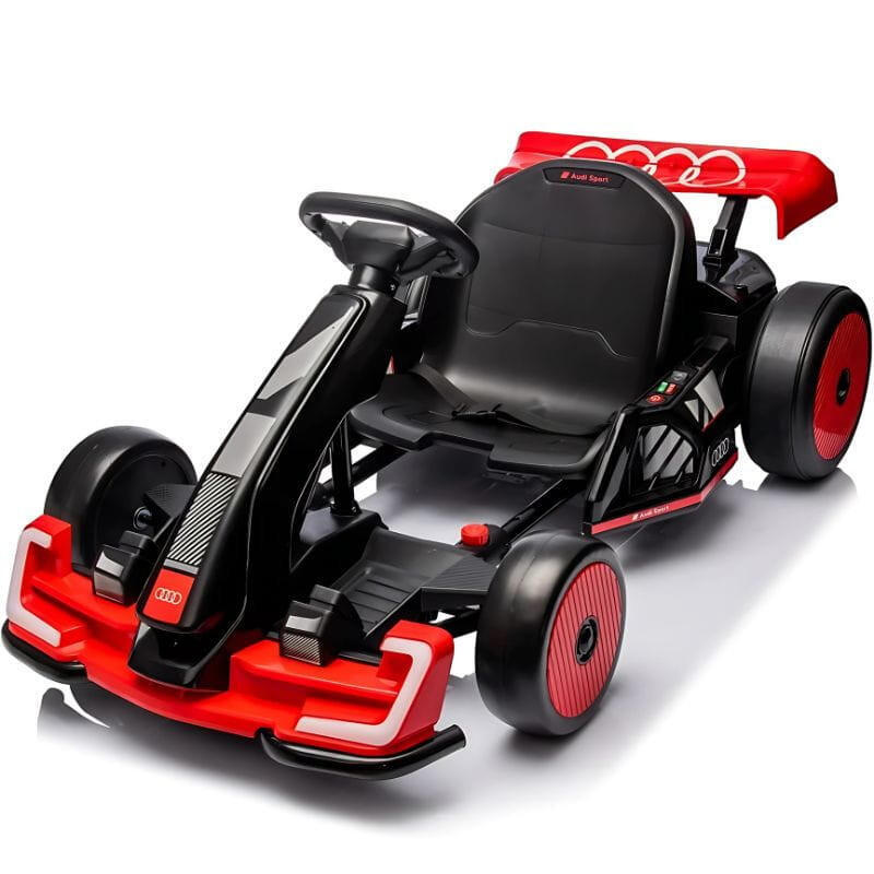 Coche Eléctrico  Audi Gokart 24v Rojo Para Niños