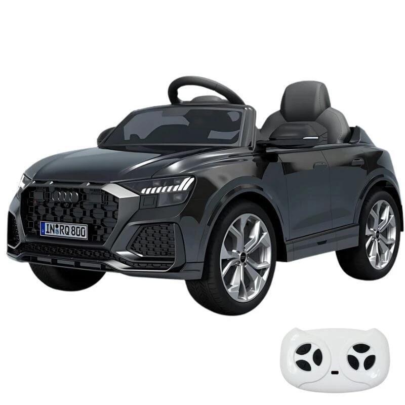 Coche Eléctrico Audi Rs Q8 12v Negro Para Niños