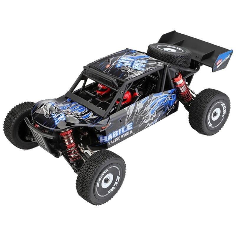 Coche Rc Eléctrico Wltoys 124018 1/12 4wd Buggy Off-Road