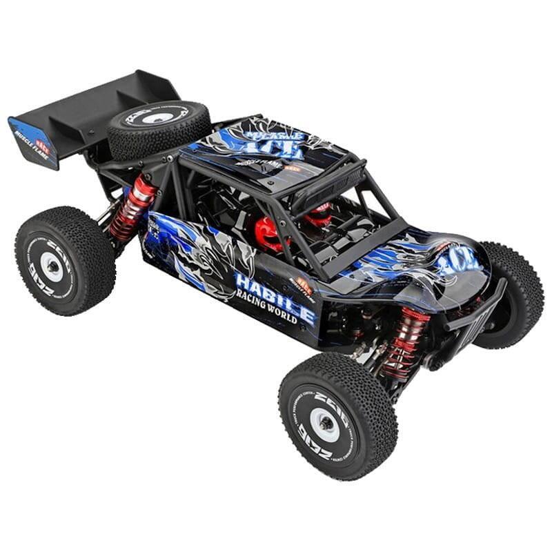 Coche Rc Eléctrico Wltoys 124018 1/12 4wd Buggy Off-Road