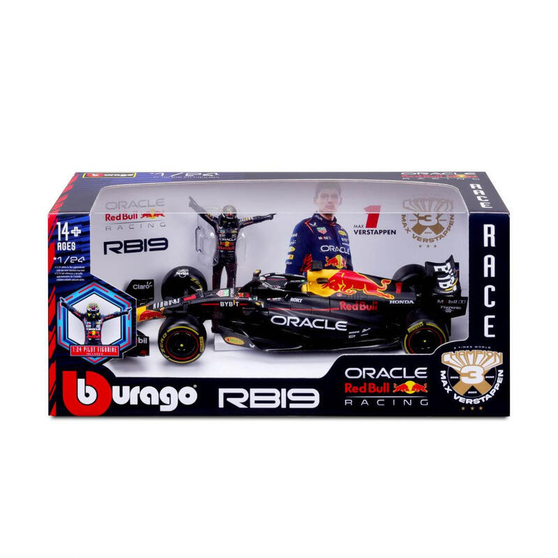 Coche Verstappe Red Bull F1 2023 Metal