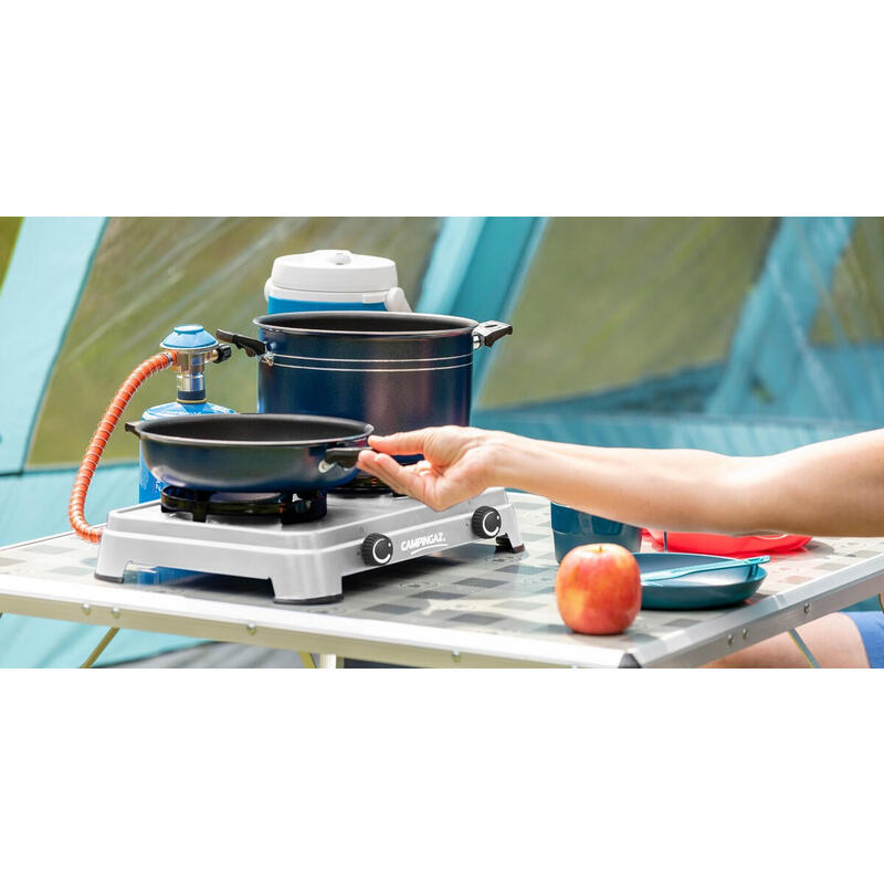 Cocina Portátil Gas Campingaz Camping Cook Cv 2 Fuegos