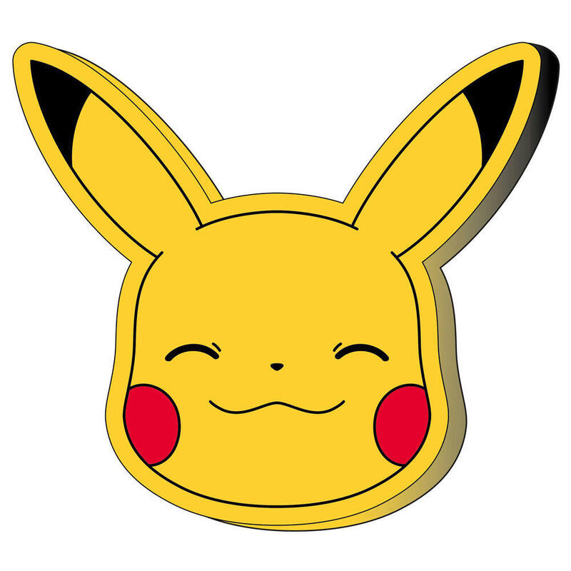 Cojin 3d Pikachu Pokemon 35cm
