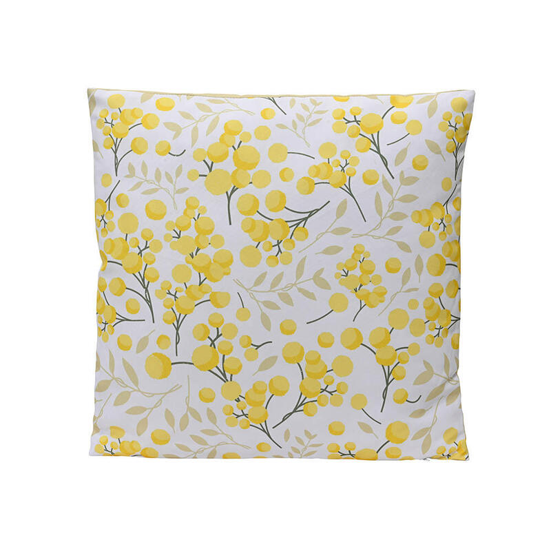 Cojín Cuadrado Poliéster Estampado, Exterior, 45 X 45 X 8 Cm