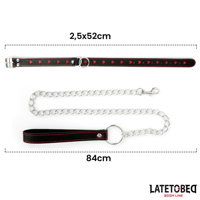 Collar Con Correa 52 Cm