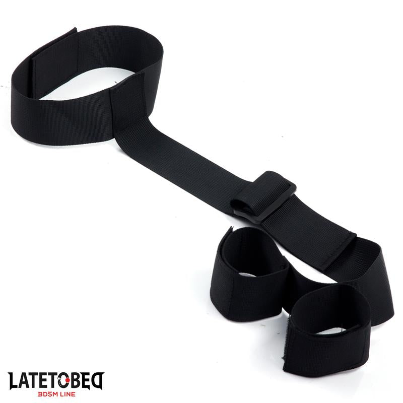 Collar Con Restricciones Ajustable Con Velcro