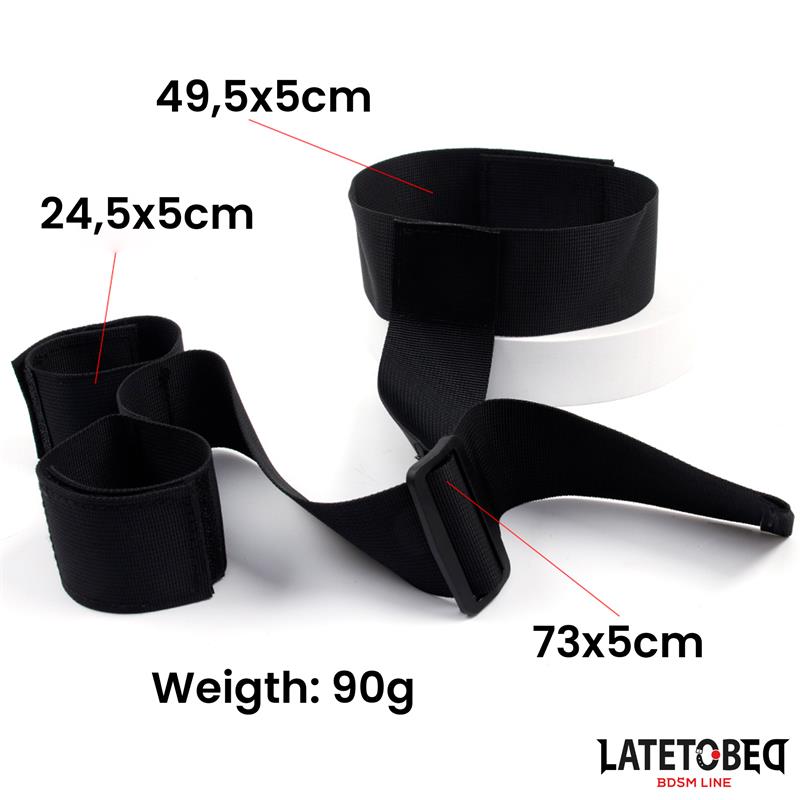 Collar Con Restricciones Ajustable Con Velcro