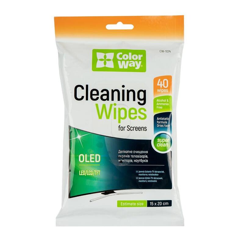 Colorway Cleaner  Cloth 2pcs.(Xxl&Xl) And Liquid 550 Ml.