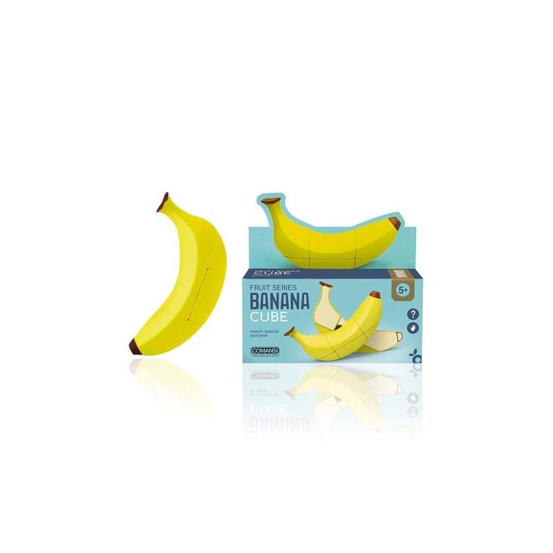 Comansi Fruitcube Rompecabezas Plã¡Tanoâ - Puzzle Rompecabeza - Inspirado En Fruta - Juego De Lã³gica - Juego Educativo