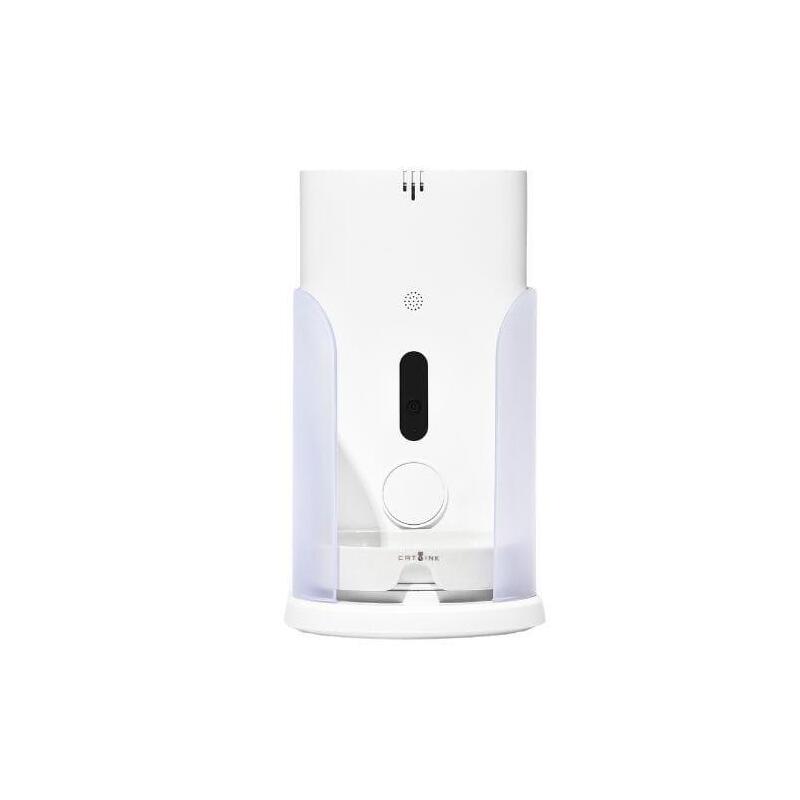 Comedero Inteligente Con Reconocimiento Facial Catlink Facelink Blanco