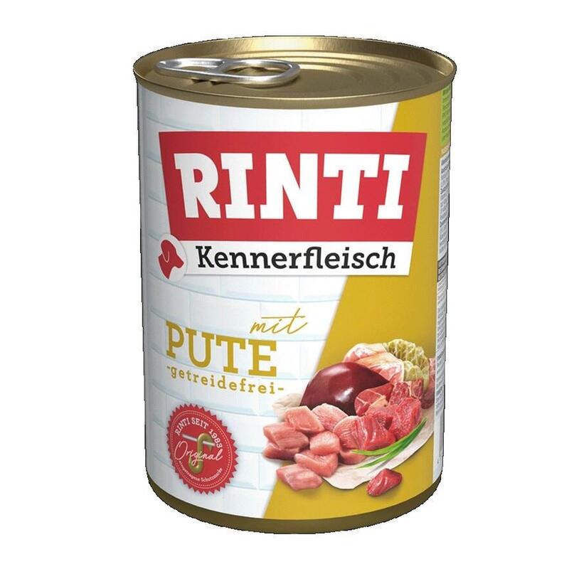 Comida Húmeda Para Perros Rinti Carne De Pavo  400g