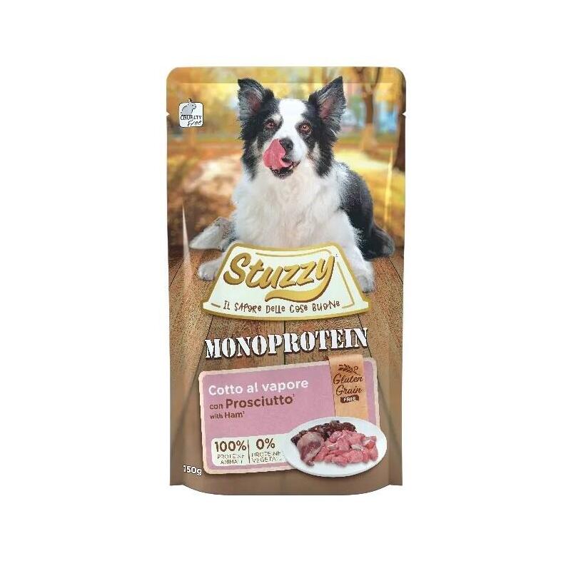 Comida Húmeda Para Perros  Stuzzy Monoprotein Ham  150 G