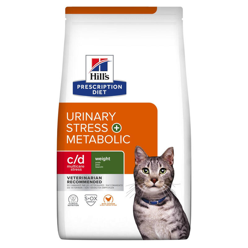 Comida Seca Para Gatos Hill'S Pd Feline Urinary Stress + Metabolic C/D  1,5 Kg