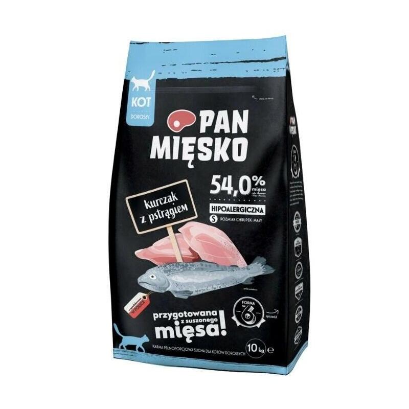 Comida Seca Para Gatos  Pan Miesko Chicken With Trout S  10kg