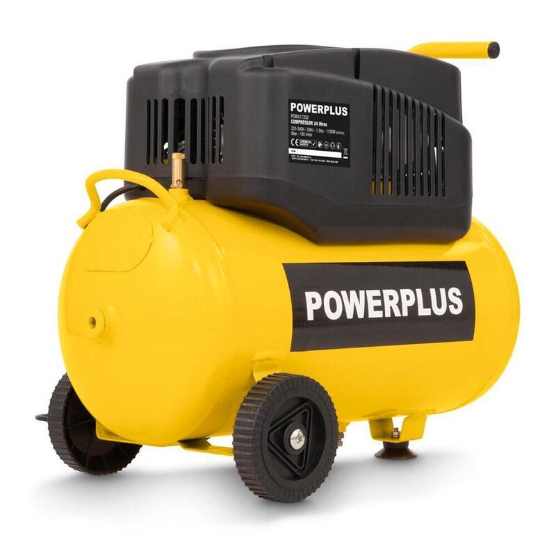 Compresor 1200 W 24 L Sin Aceite