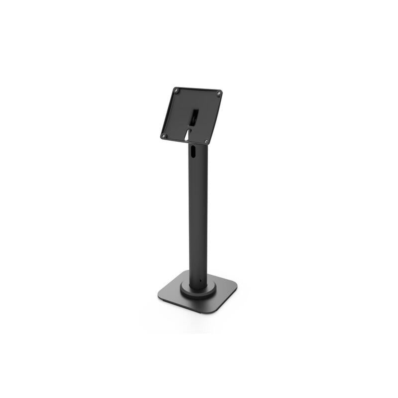 Compulocks Ipad Pro 12.9" (3 6th Gen) Space Enclosure Tilting Stand 4" Kit De Montaje (Caja Base Con Poste) Para Pc Tablet Bloqueable Aluminio De Alta Calidad Negro Tamaño De Pantalla: 12.9" Para Apple Ipad Pro De 12 9" (3ª Generación 4ª