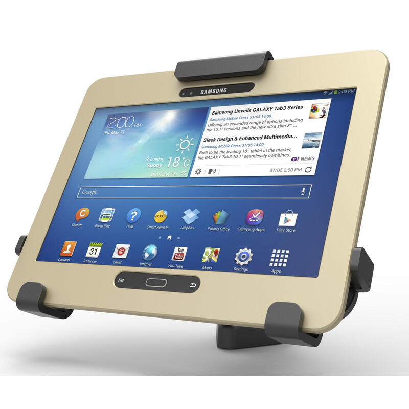 Compulocks Universal Tablet Rugged Case Mount Componente Para Montaje (Abrazadera) Para Pc Tablet Se Puede Instalar En La Pared Escritorio Para Apple 10.2-Inch Ipad Microsoft Surface Pro X Samsung Galaxy Tab Active Pro Tab Active3