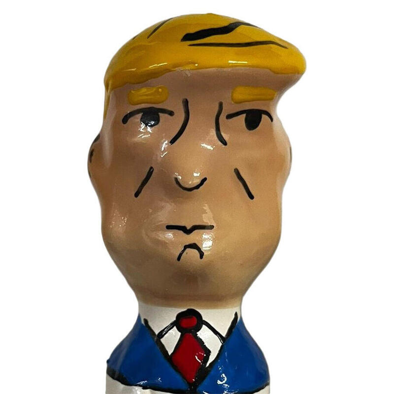 Condomerie - Preservativo Decorativo Pintado A Mano Trump Gruñón Xl