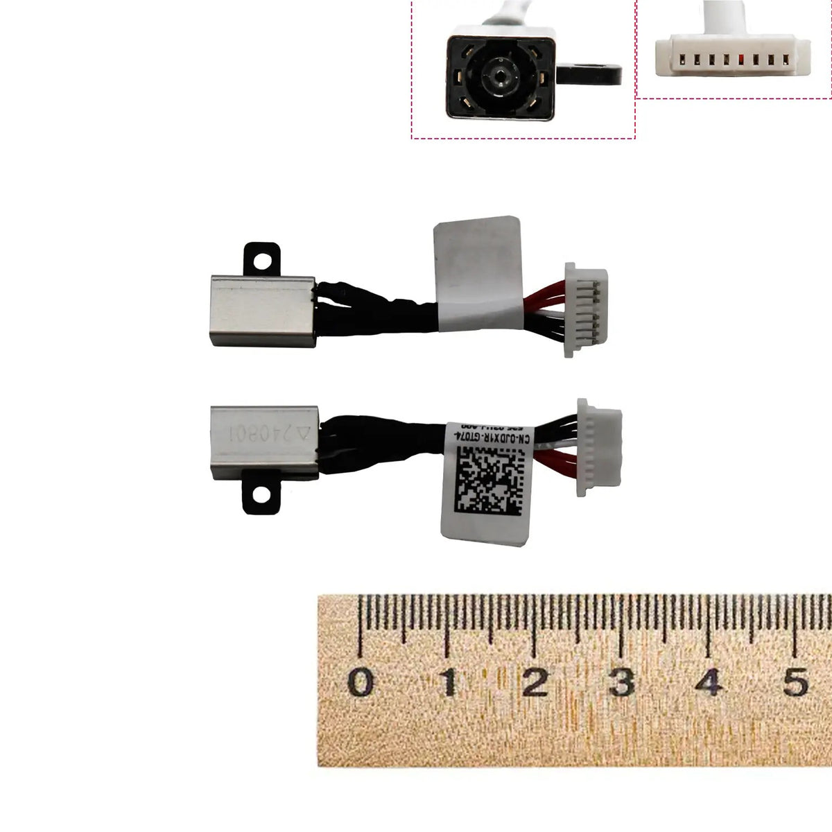 Conector Dc Jack Para Portátil Dell Inspiron 11 3000 3148 Jdx1R7347 13-7347 13-7348 13-7352 P57G 13-7000 0Jdx1R Cn-Ojdx1R-Gt074