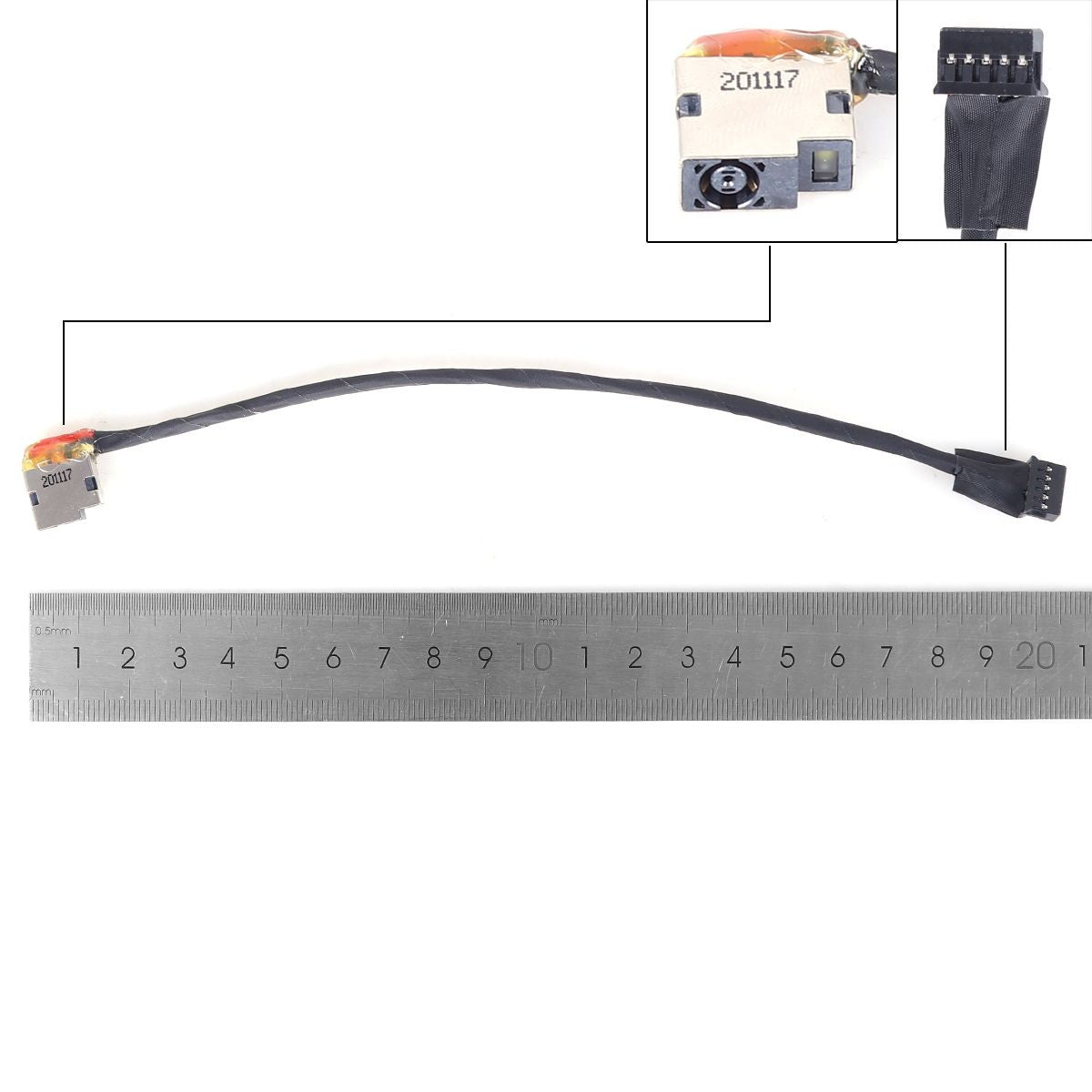 Conector Dc Jack Para Portátil Hp 17-J013Cl 17-J017Cl 17-J020Us 17-J021Nr 10 Pines