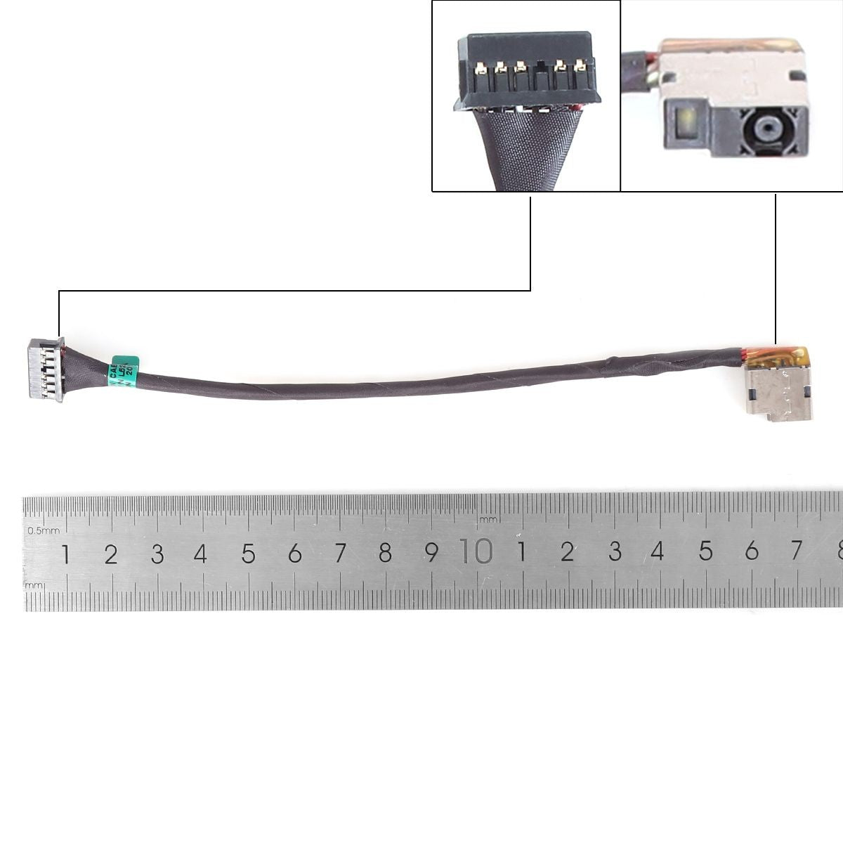 Conector Dc Jack Para Portátil Hp Omen 15-Dh 15-Dh000 Tpn-C143 L52816-S46 L52816-F46