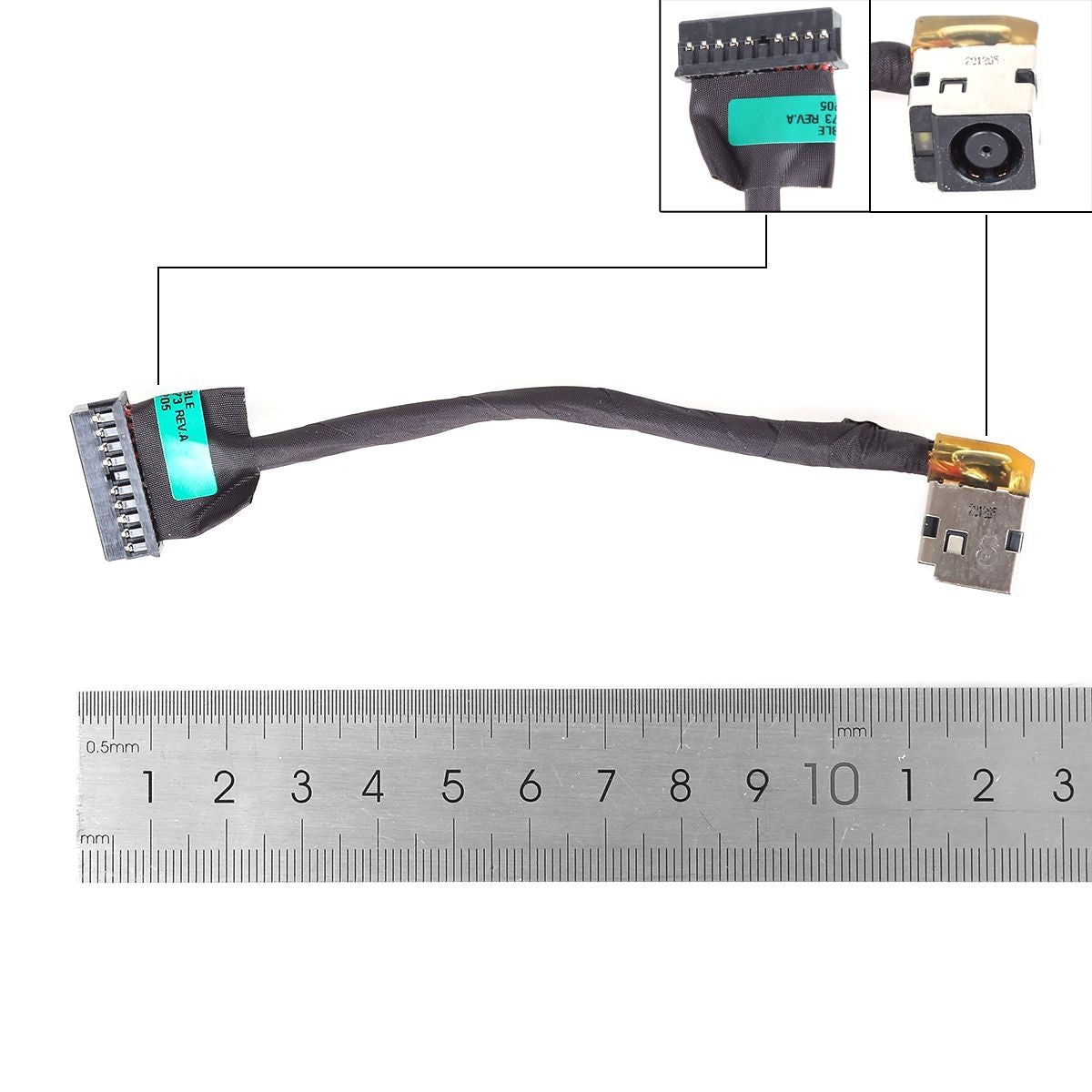 Conector Dc Jack Para Portátil Hp Omen Tpn-C144 17-Cb L52813-S73 N18E L52813-S73