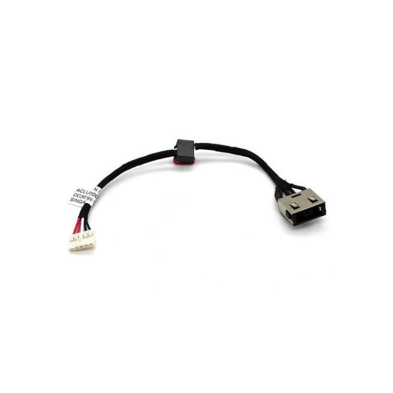 Conector Dc Jack Con Cable Para Portátil Lenovo Ideapad G50-30 G50-40 G50-45 G50-50 15.5cm