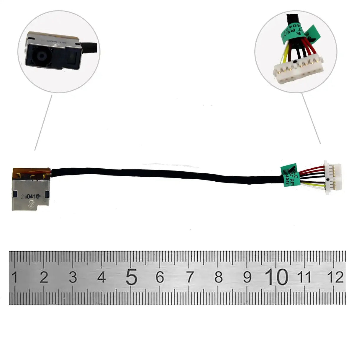 Conector Dc Jack Para Portátil Hp 15 15-Ac134Ns1 15-Da 15-Db Series