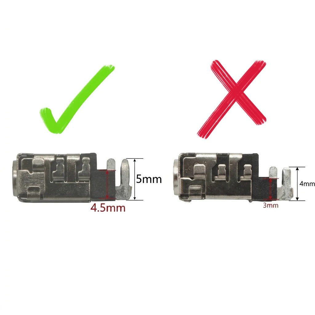 Conector Dc Jack Para Portátil Asus Zenbook Ux530 Ux530U Ux530Uq Ux530Ux 12033-00050500