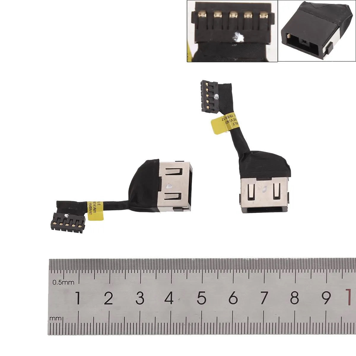 Conector Dc Jack Para Portátil Lenovo V330-15Ikb