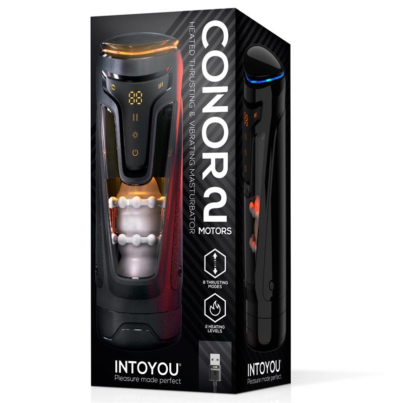 Conor Masturbador Masculino Con Thrusting, Vibración Y Calor