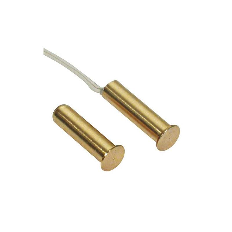 Contacto Electromagnético De Latón 7,5 Mm Cableado Para Montaje Empotrado Grado 2