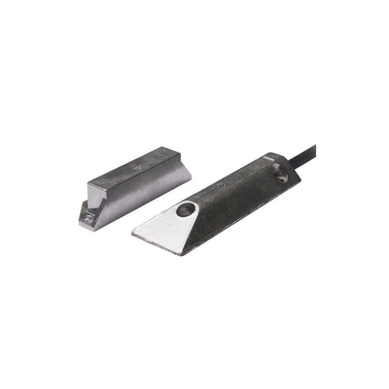 Contacto Magnético Cableado Carcasa Aluminio Grado 2 Superficie Persianas Y Puertas De Garaje Metálicas