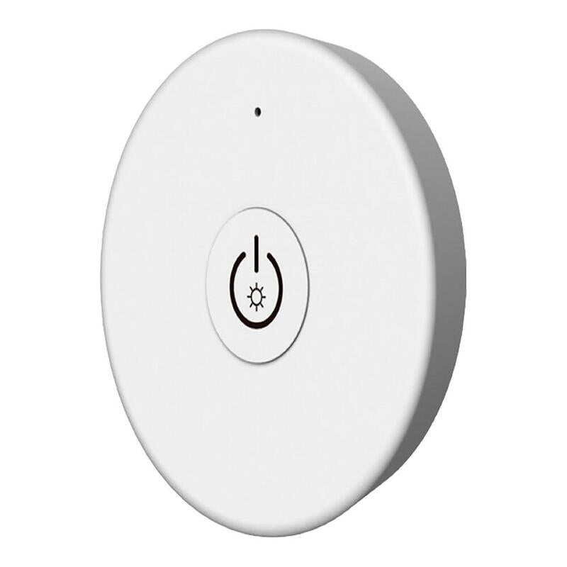 Control Remoto Mini Portátil Blanco Para Ref 30159, Ø43 X 17 Mm