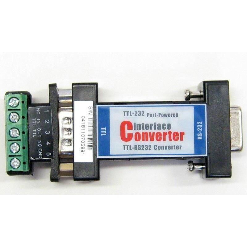 Converter, Rs-232 Til 3,3v Ttl Ttl-232-33p