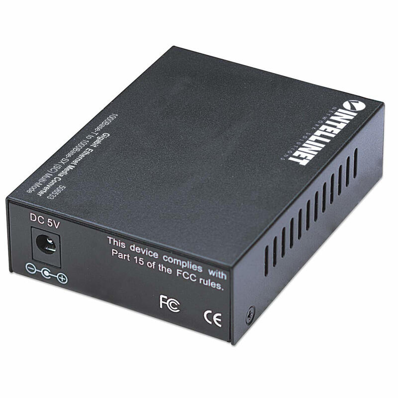 Convertidor Intellinet Gigabit Ethernet, 1000base-T A 1000base-Sx (Sc) Multimodo
