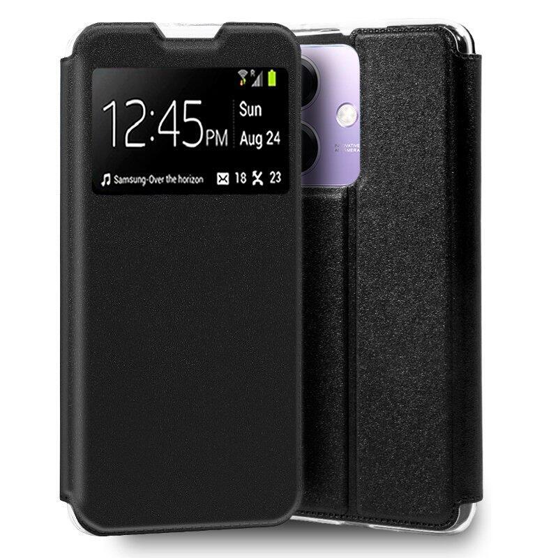 Cool Funda Flip Cover Oppo A40 / A40m Liso Negro