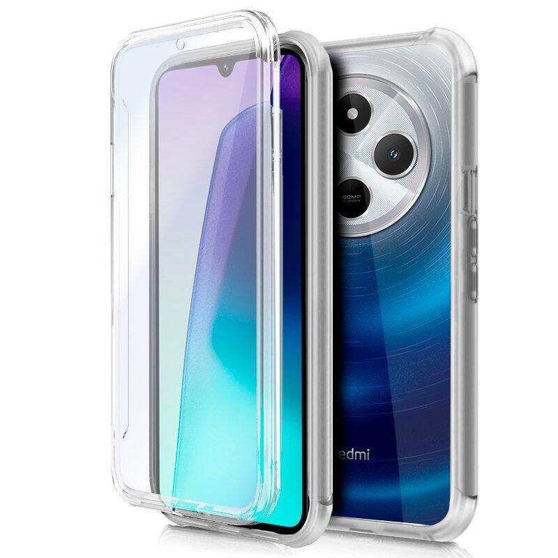 Cool Funda Silicona 3d Xiaomi Redmi 14c / Poco C75 (Transparente Frontal + Trasera)