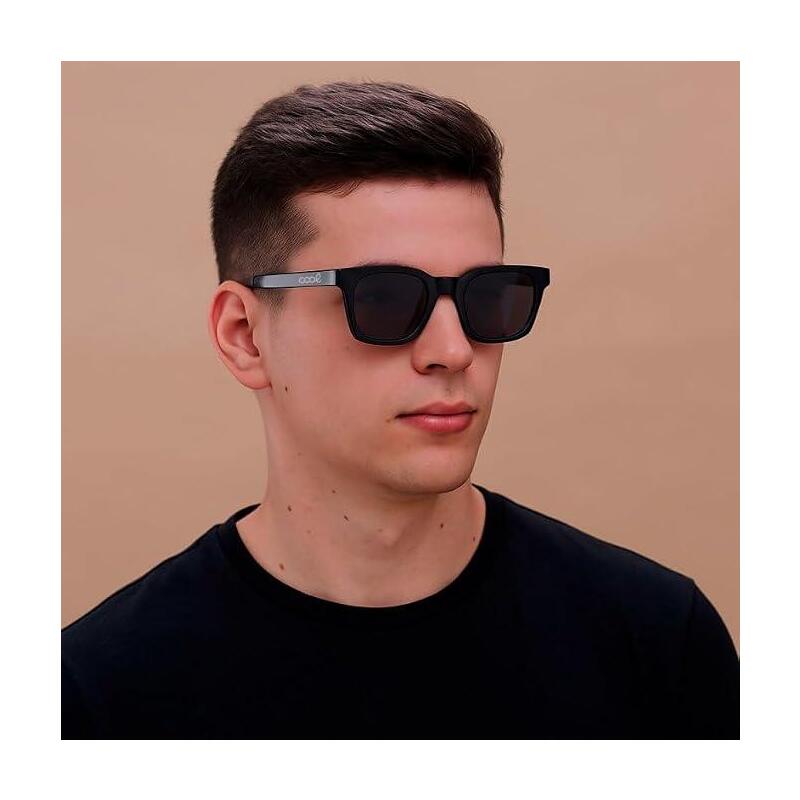 Cool Smart Gafas De Sol Ia Inteligentes Negro (Llamadas, Msica, Traductor)