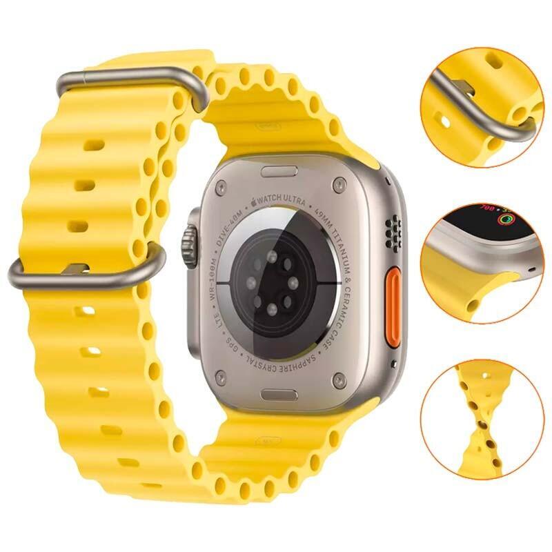 Correa Apple Watch 38/40/41mm Wave Amarillo
