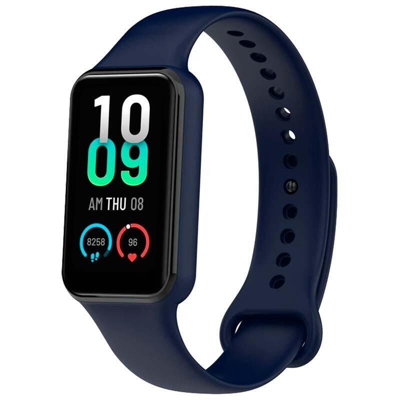 Correa De Silicona Amazfit Band 7 Azul Oscuro