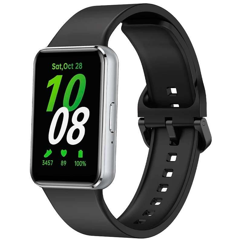 Correa De Silicona Samsung Galaxy Fit 3 Negro