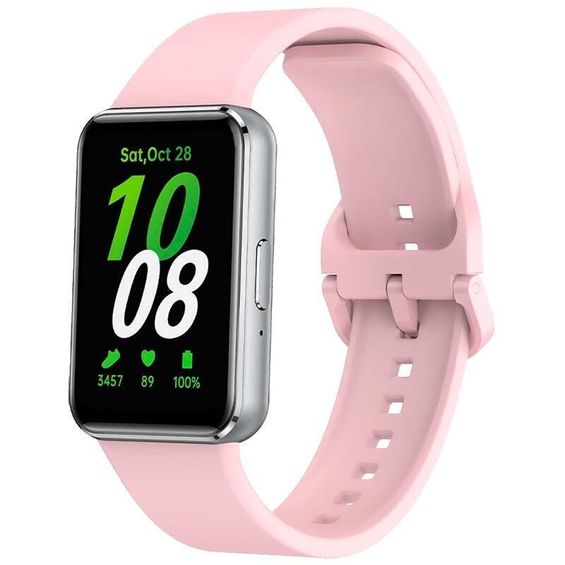 Correa De Silicona Samsung Galaxy Fit 3 Rosa
