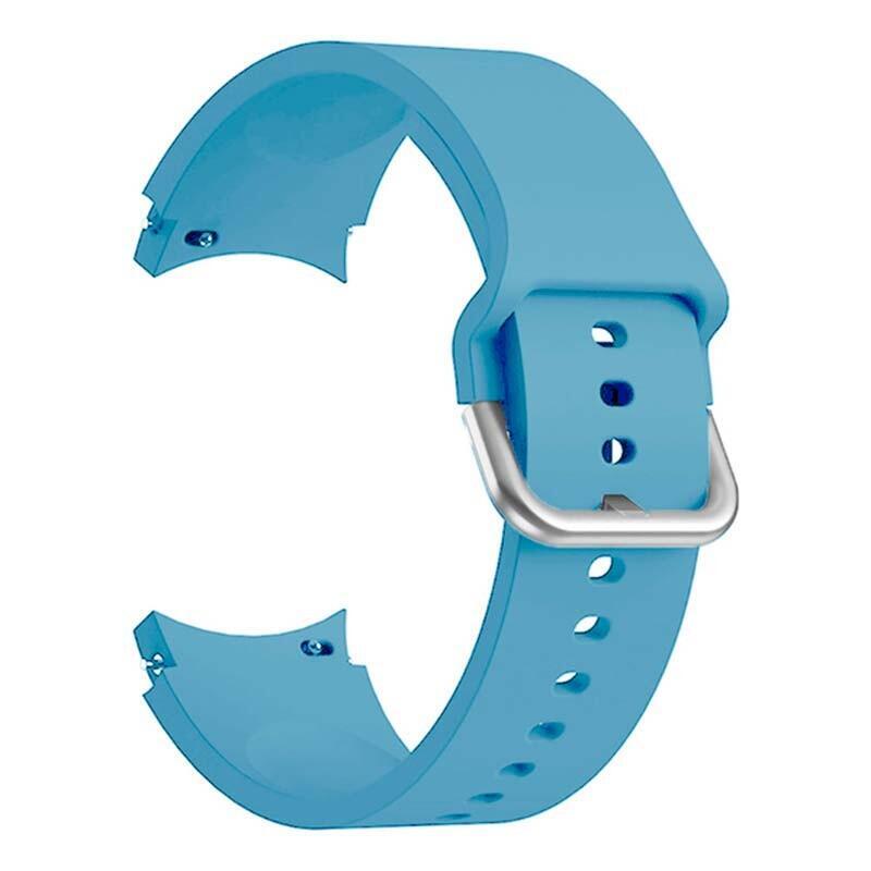 Correa De Silicona Samsung Galaxy Watch 4/5/6 Azul Claro