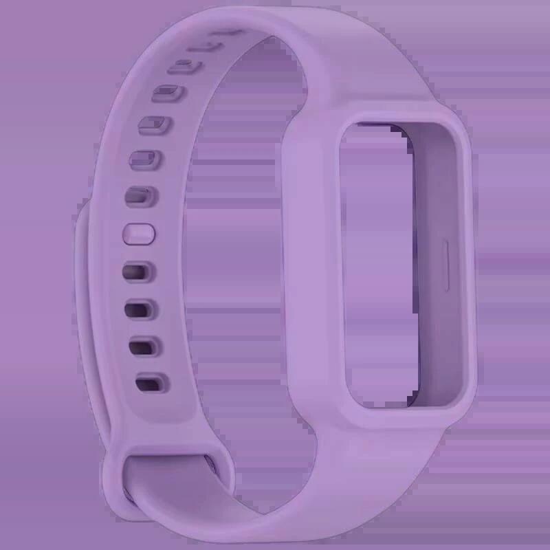 Correa De Silicona Xiaomi Mi Smart Band 9 Active / Redmi Smart Band 3 Morado