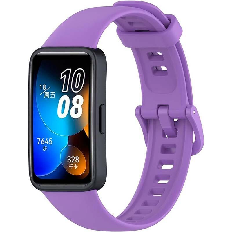 Correa Huawei Band 8 / Band 9 Silicona Morado